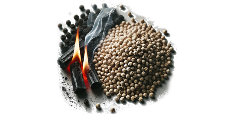 Biele údené korenie
(cena za kilo)