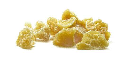 Jablká (kúsky) kandizované so škoricou 
  (cena za kilo)