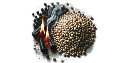 Biele údené korenie 
  (cena za kilo)