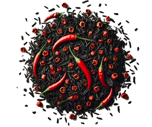 Čierny čaj s chilli 
  (cena za kilo)